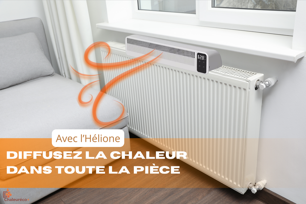 L'Hélione - Amplificateur de chauffage pour radiateur