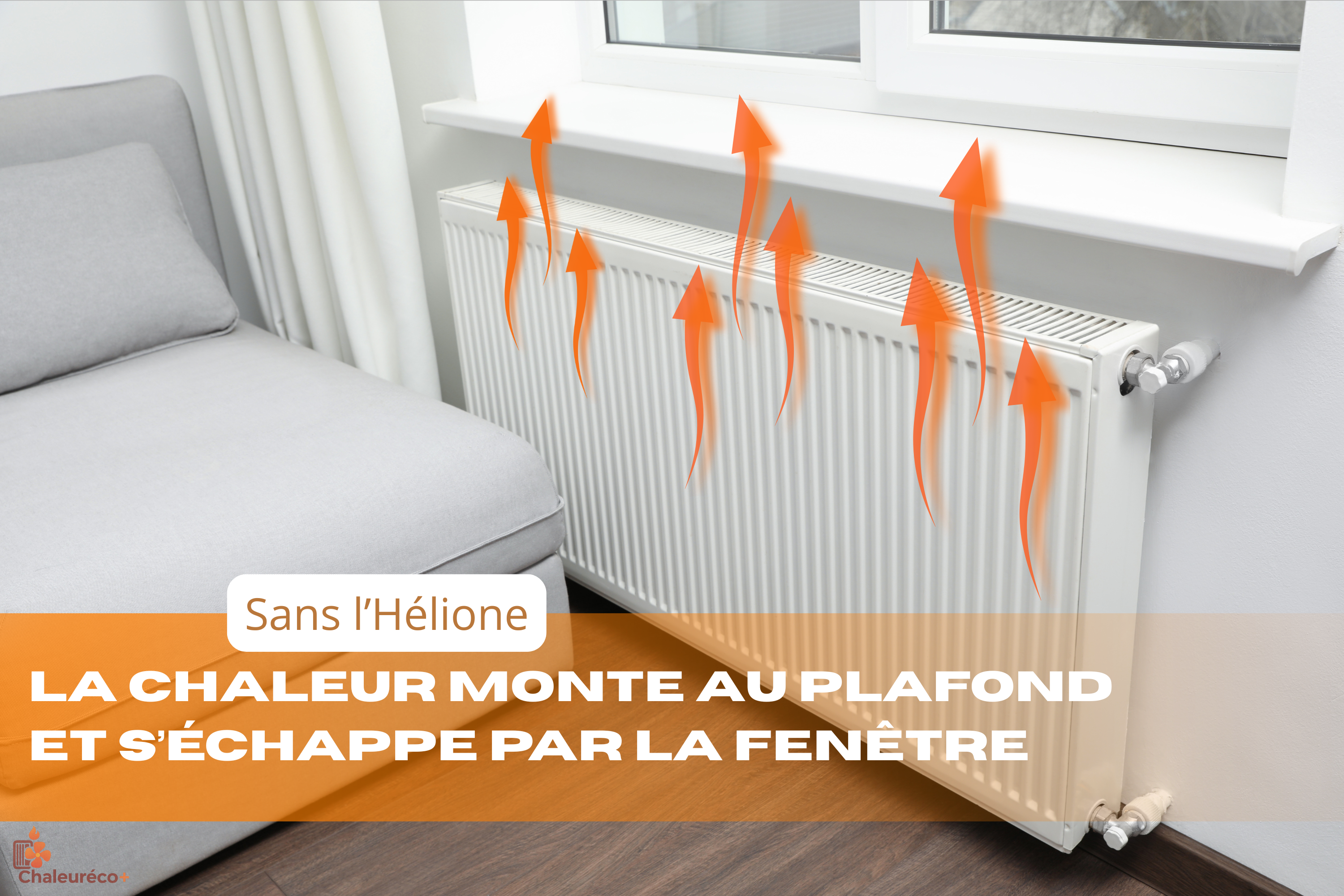 L'Hélione - Amplificateur de chauffage pour radiateur